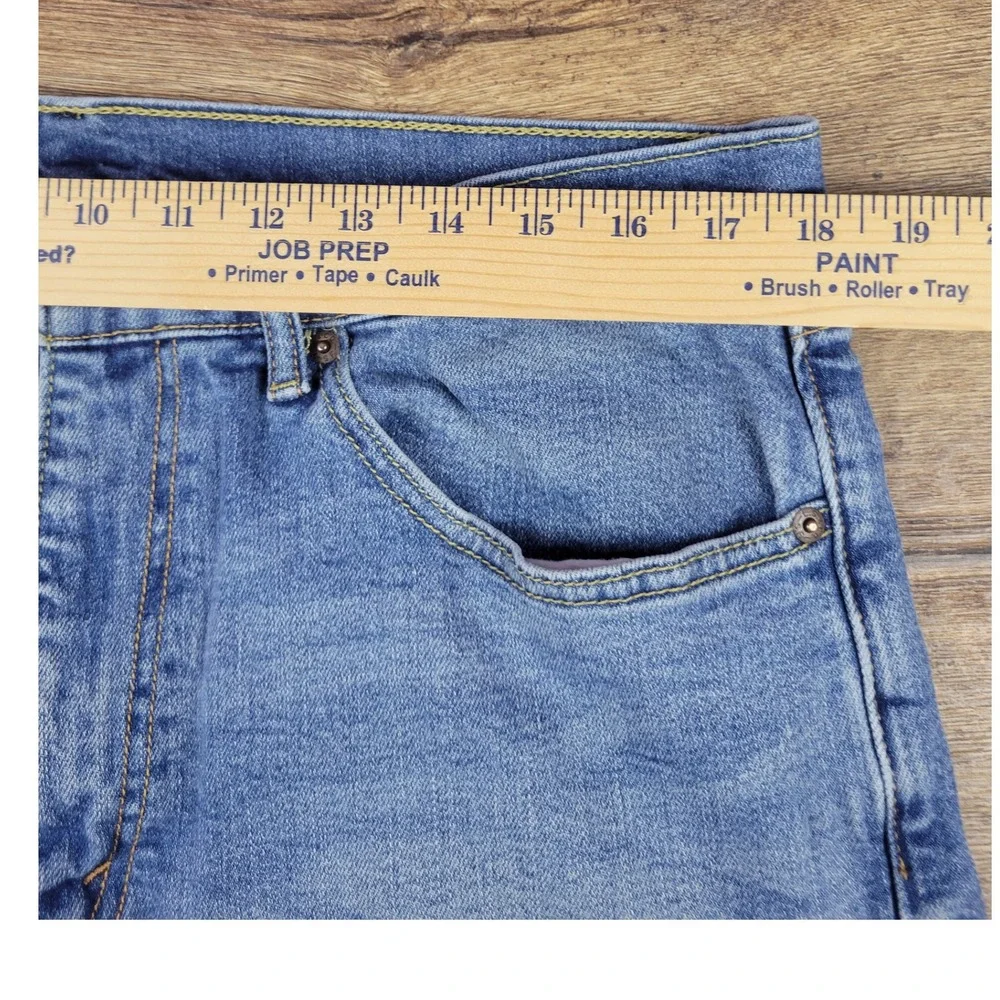 Levi's 505 Regular Fit Jeans Mens W36 L30 Light Wash Denim‎ Pants